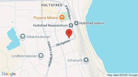Lägenheter att hyra i Hultsfred - kort over placeringen