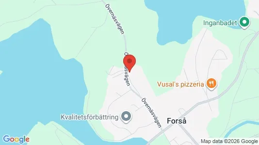 Lägenheter att hyra i Hudiksvall - kort over placeringen