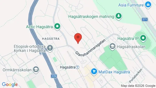 Lägenheter att hyra i Söderort - kort over placeringen
