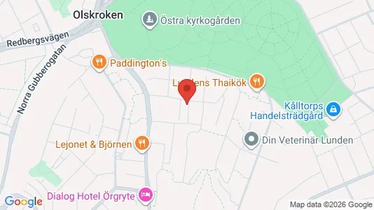Lägenheter att hyra i Örgryte-Härlanda - kort over placeringen