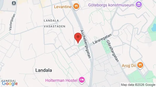 Lägenheter att hyra i Göteborg Centrum - kort over placeringen