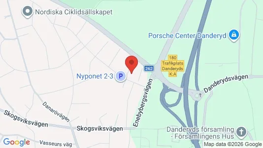 Lägenheter att hyra i Danderyd - kort over placeringen