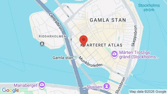 Lägenheter att hyra i Stockholm Innerstad - kort over placeringen