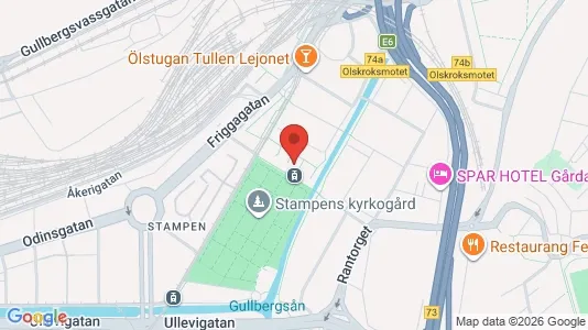 Lägenheter att hyra i Örgryte-Härlanda - kort over placeringen