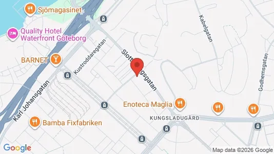 Lägenheter att hyra i Majorna-Linné - kort over placeringen