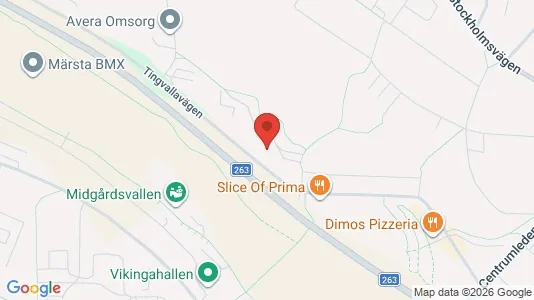 Lägenheter att hyra i Sigtuna - kort over placeringen