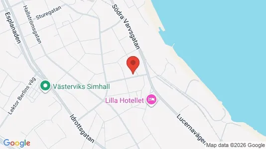 Lägenheter att hyra i Västervik - Bild från Google Street View