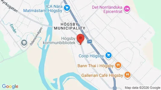 Lägenheter att hyra i Högsby - Bild från Google Street View