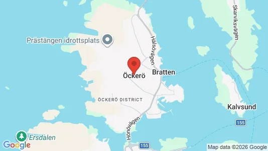 Lägenheter att hyra i Öckerö - kort over placeringen
