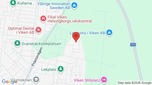 Lägenheter att hyra i Höganäs - kort over placeringen