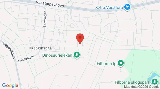 Lägenheter att hyra i Helsingborg - kort over placeringen