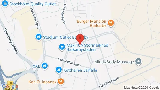 Lägenheter att hyra i Järfälla - kort over placeringen