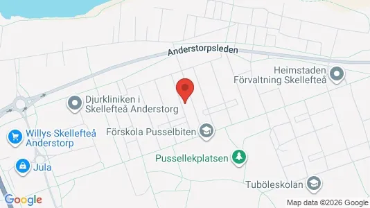 Lägenheter att hyra i Skellefteå - Bild från Google Street View