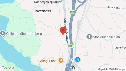 Lägenheter att hyra i Danderyd - kort over placeringen