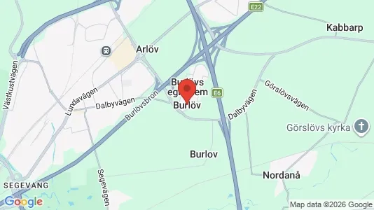 Lägenheter att hyra i Burlöv - kort over placeringen