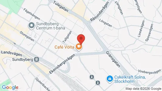 Lägenheter att hyra i Sundbyberg - kort over placeringen