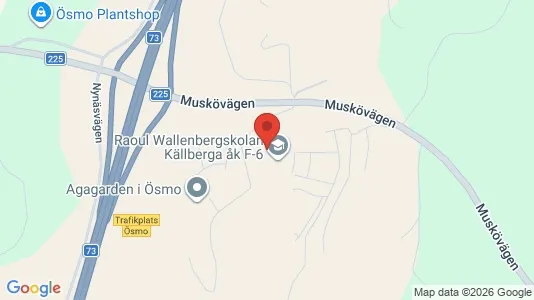 Lägenheter att hyra i Nynäshamn - kort over placeringen