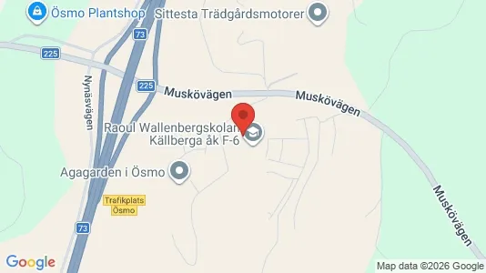 Lägenheter att hyra i Nynäshamn - kort over placeringen