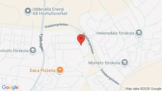 Lägenheter att hyra i Uddevalla - kort over placeringen