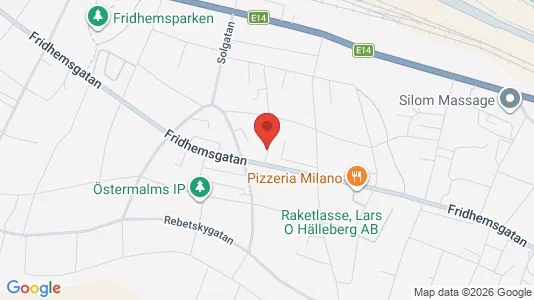 Lägenheter att hyra i Sundsvall - kort over placeringen