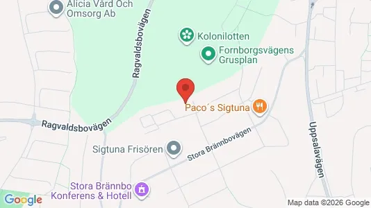Lägenheter att hyra i Sigtuna - kort over placeringen