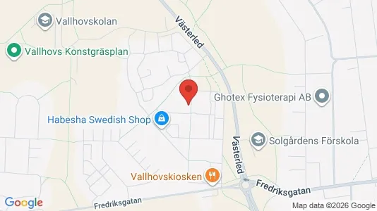 Lägenheter att hyra i Sandviken - kort over placeringen