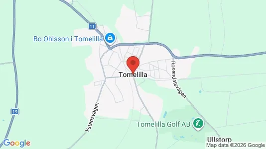 Lägenheter att hyra i Tomelilla - Bild från Google Street View