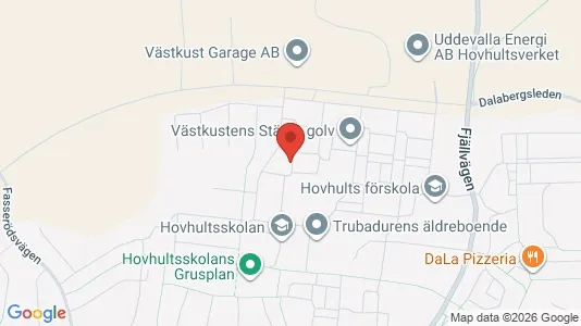 Lägenheter att hyra i Uddevalla - kort over placeringen