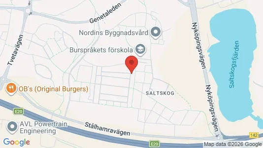 Lägenheter att hyra i Södertälje - kort over placeringen