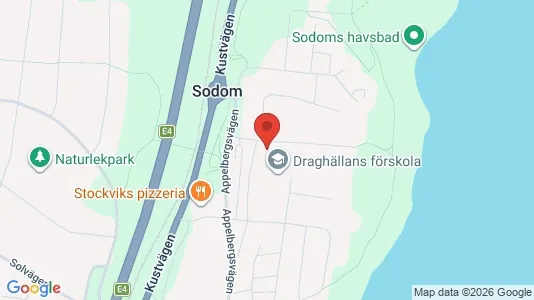 Lägenheter att hyra i Sundsvall - kort over placeringen