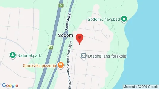 Lägenheter att hyra i Sundsvall - kort over placeringen