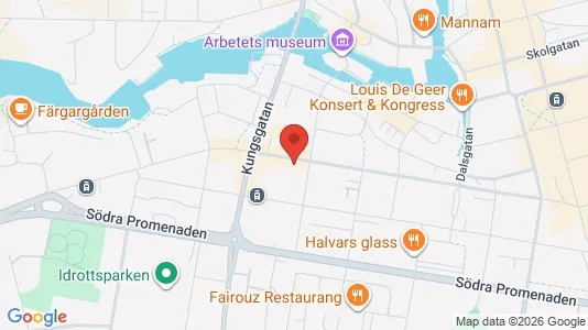 Lägenheter att hyra i Norrköping - kort over placeringen