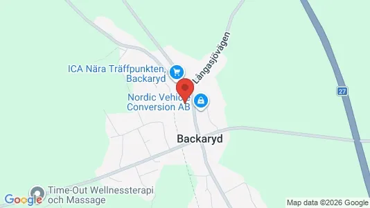 Lägenheter att hyra i Ronneby - kort over placeringen