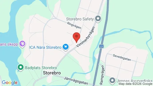 Lägenheter att hyra i Vimmerby - kort over placeringen
