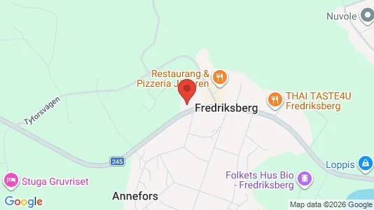 Lägenheter att hyra i Ludvika - kort over placeringen