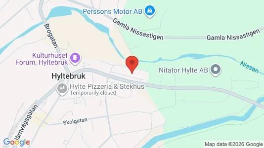 Lägenheter att hyra i Hylte - kort over placeringen