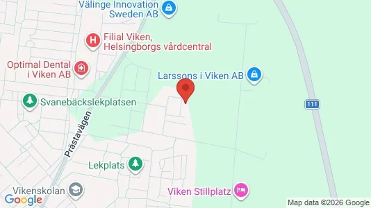 Lägenheter att hyra i Höganäs - kort over placeringen