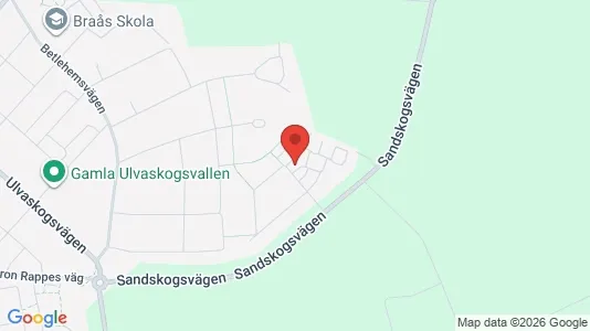 Lägenheter att hyra i Växjö - kort over placeringen