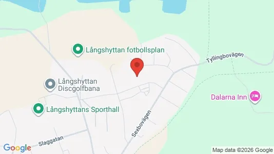 Lägenheter att hyra i Hedemora - kort over placeringen
