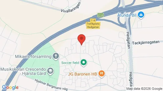 Lägenheter att hyra i Örebro - kort over placeringen
