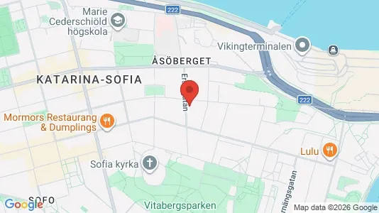 Lägenheter att hyra i Södermalm - kort over placeringen