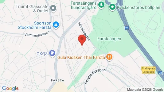 Lägenheter att hyra i Söderort - kort over placeringen