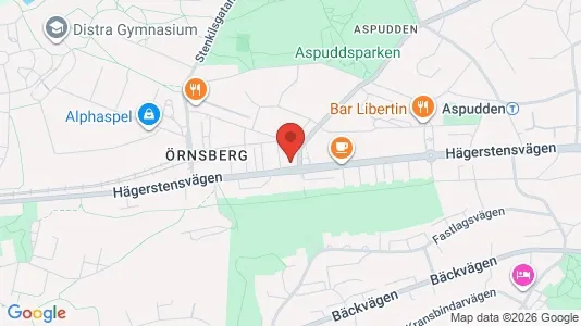 Lägenheter att hyra i Söderort - kort over placeringen