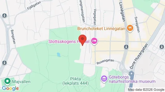 Lägenheter att hyra i Majorna-Linné - kort over placeringen
