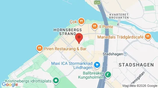 Lägenheter att hyra i Kungsholmen - kort over placeringen