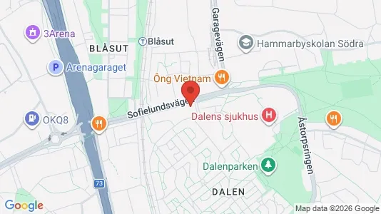 Lägenheter att hyra i Söderort - kort over placeringen