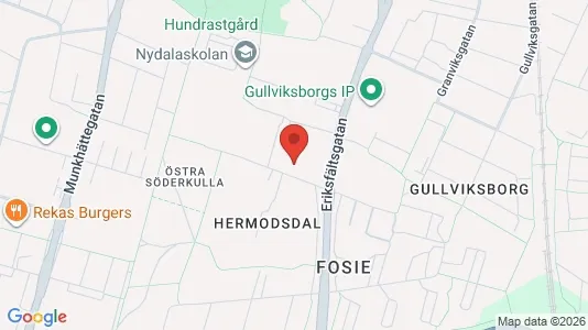 Lägenheter att hyra i Fosie - kort over placeringen