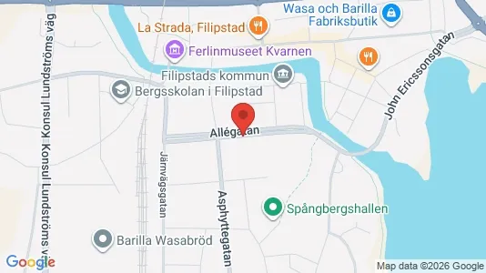 Lägenheter att hyra i Filipstad - kort over placeringen