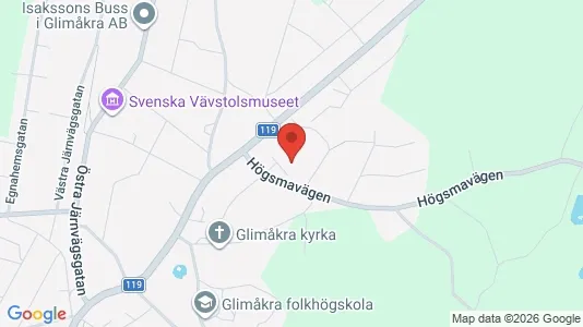 Lägenheter att hyra i Östra Göinge - kort over placeringen