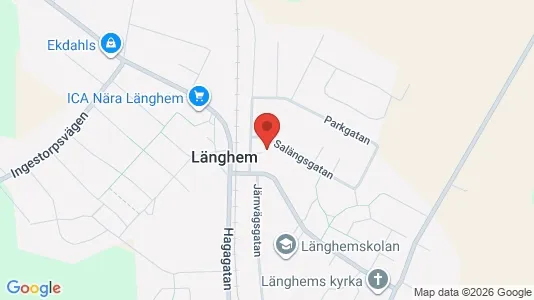 Lägenheter att hyra i Tranemo - kort over placeringen